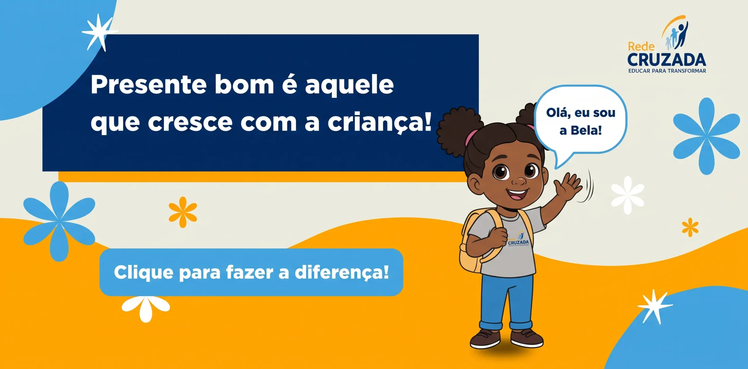 Campanha do Dia das Crianças da Rede Cruzada
